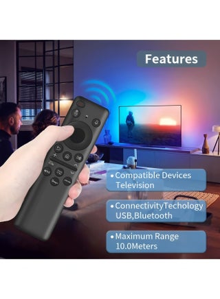 Universal Solar Remote Control for Samsung Smart TV, Voice Commands Pointing, Voice Remote Solar Charging Remote Control - view 5